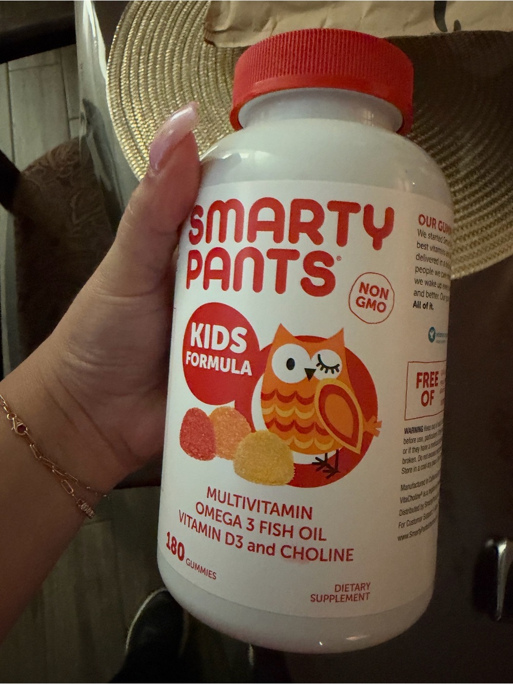 Smarty pants Formula Multivitamin - White & Red